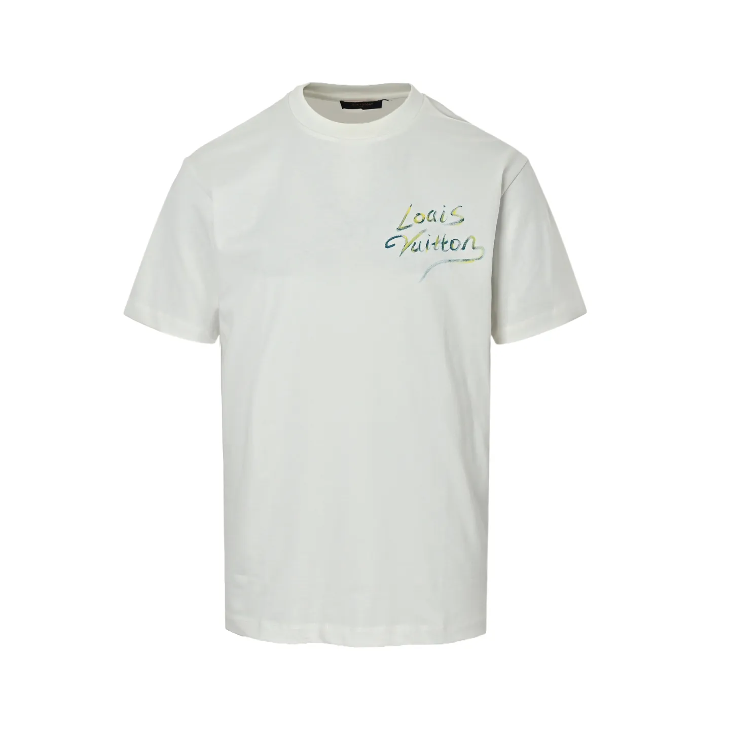 Louis Vuitton/Louis Vuitton watercolor fireworks inkjet short sleeves